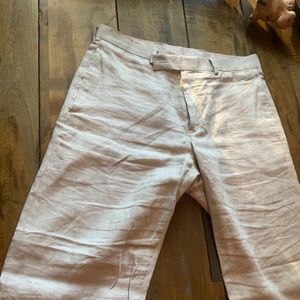 Mens Ralph Lauren 100% linen pants 32/30s